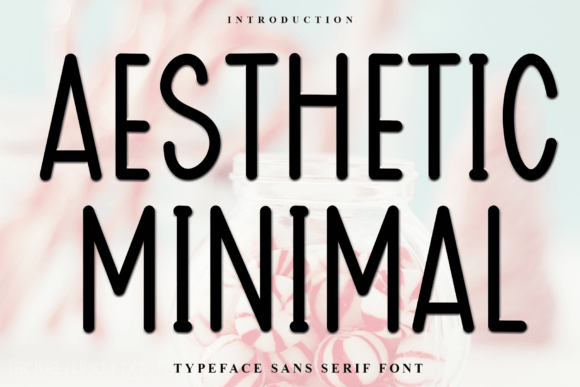 Aesthetic Minimal: A Display Font That Elevates Real Small Business Branding