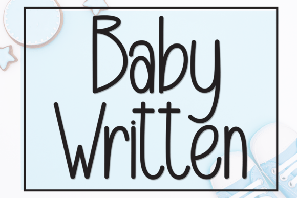 Baby Written: A Friendly Handwritten Display Font for Small Businesses
