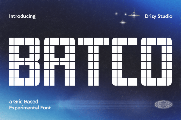 Batco: A Display Font for Bold Editorial Identity