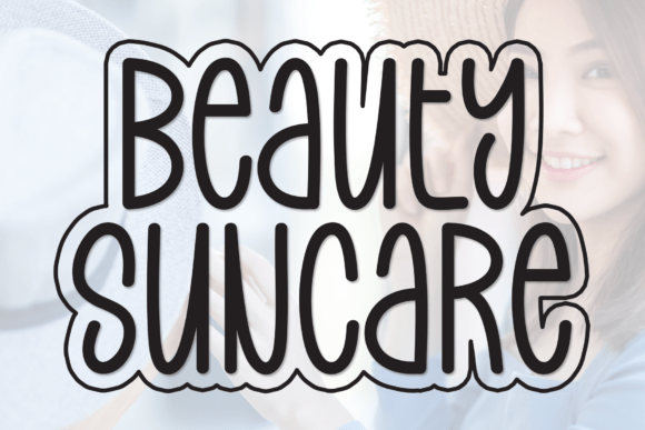 Beauty Suncare: A Friendly Display Font That Lifts Your Brand