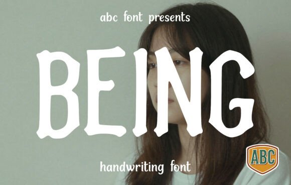 Being: A Display Font That Commands Attention