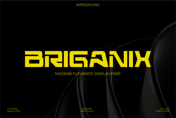 Briganix: A Modern Display Font That Just Works