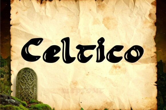 Celtico: A Display Font That Commands Attention