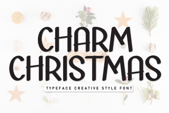 Charm Christmas: A Thoughtful Display Font for Editorial Warmth