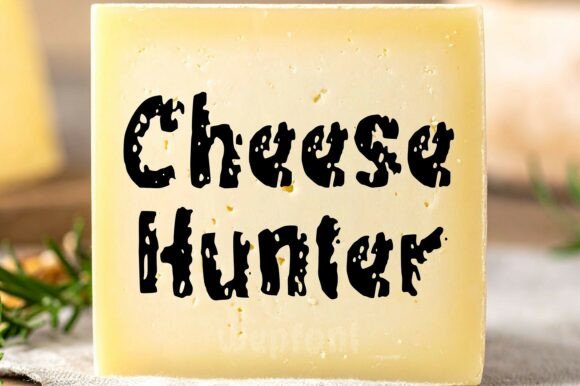 Cheese Hunter: A Display Font That Makes Your Headlines Feel Like Home