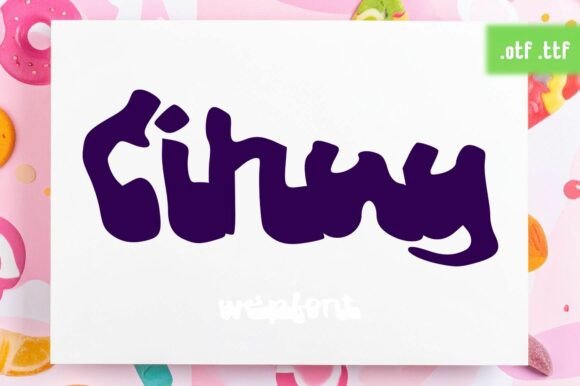Cihuy: A Playful Display Font That Delivers Joy at First Glance