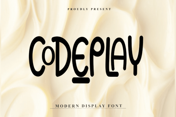 Codeplay: A Friendly Display Font for Playful Brand Identities
