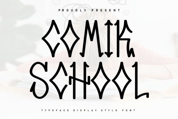 Comik School: A Handwritten Display Font with Warm, Sporty Charm