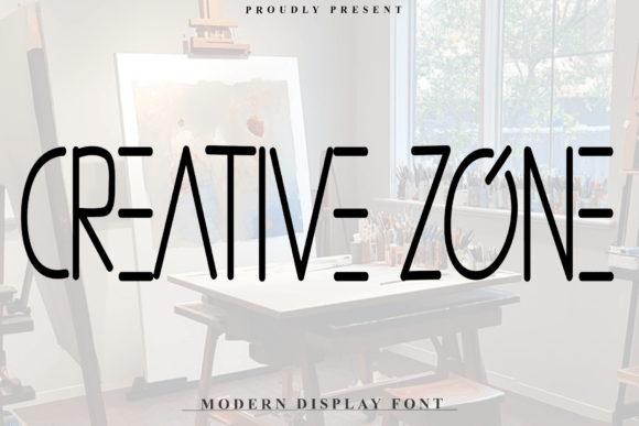 Creative Zone: A Display Font That Anchors Editorial Calm