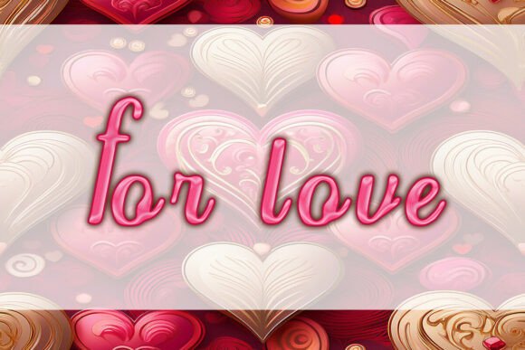 For Love: A Display Typeface That Elevates Digital Branding