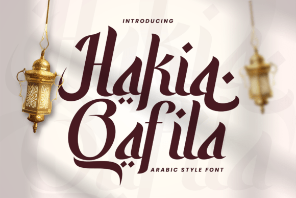 Hakia Qafila: A Display Font That Builds Brand Trust
