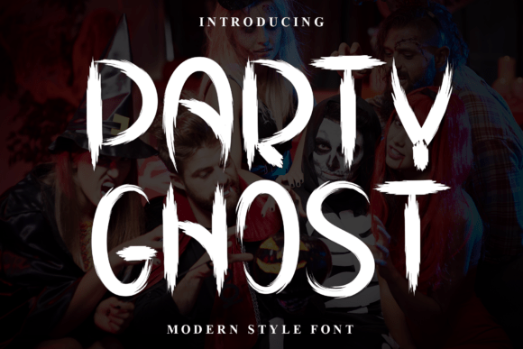 Party Ghost: A Friendly Display Font That Elevates Your Brand
