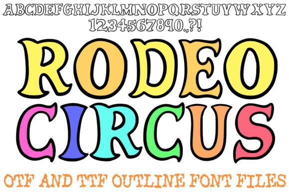 Rodeo Circus: A Display Font That Anchors Editorial Mood