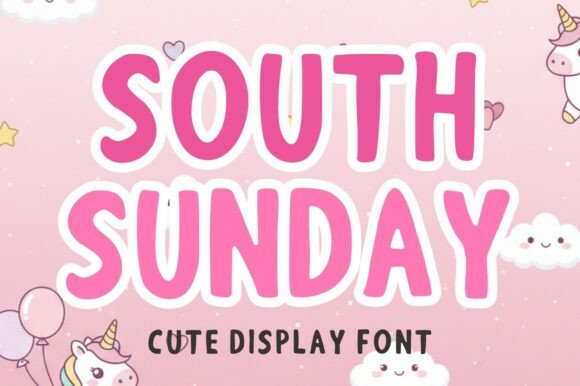 South Sunday: A Playful Display Font That Makes Your Brand Feel Like Home