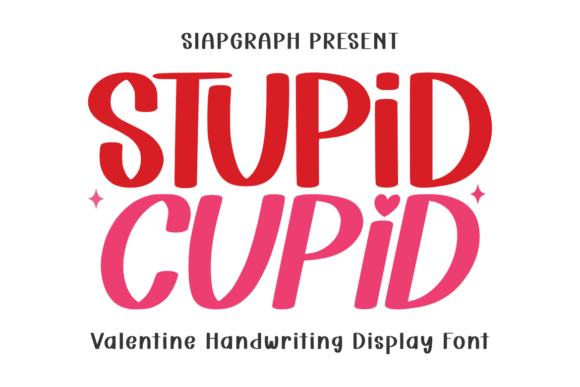 Stupid Cupid: A Playful Display Font for Human-Centered Web Design