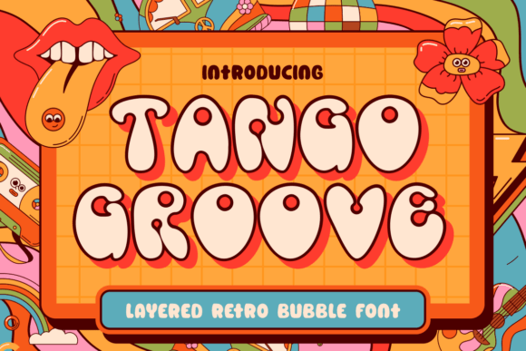 Tango Groove: A Vibrant Display Font for Digital Branding