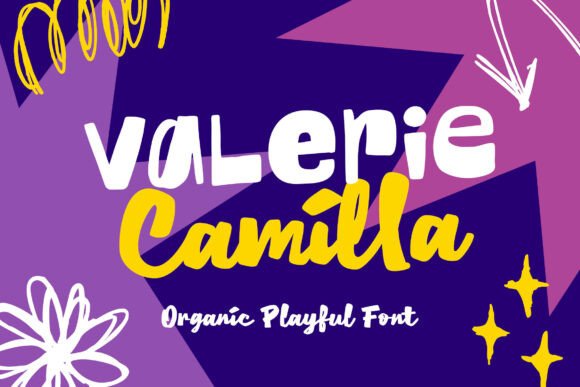 Valerie Camilla: A Playful, Polished Display Font for Real Small Business Brands